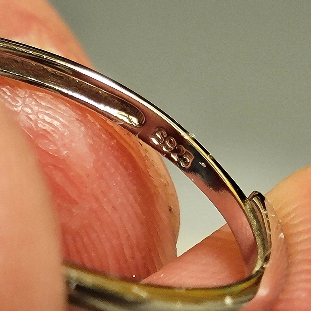 .925 Sterling Silver Welo Mine Fire Opal Cabachon Ring 6-9 - Picture 2 of 8